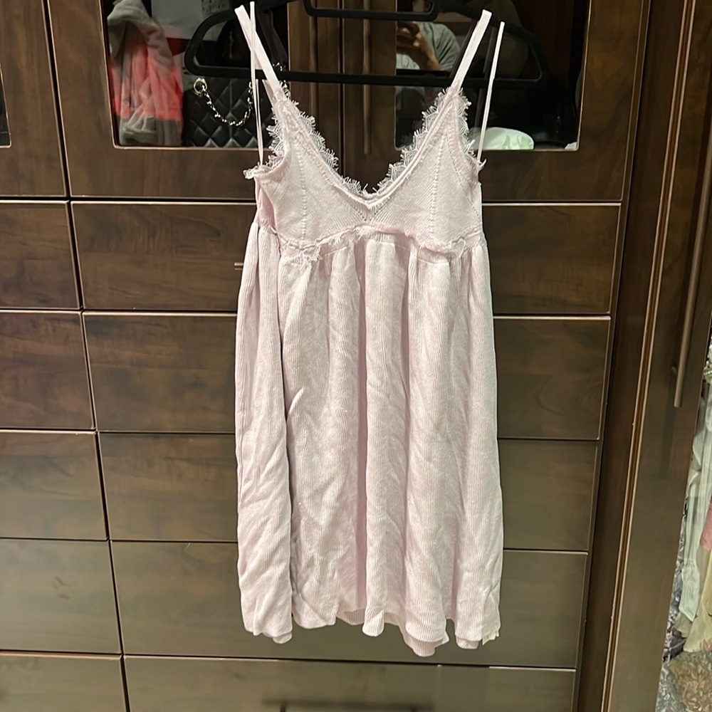 Lilac knit dress